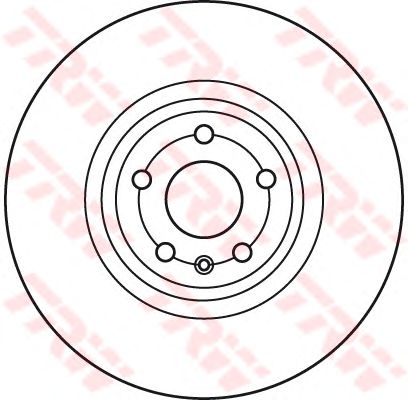 Купить TRW DF6041S Торм.диск пер.вент.[340x30] 5 отв. AUDI TT(8J3,8J9) (10/06->)