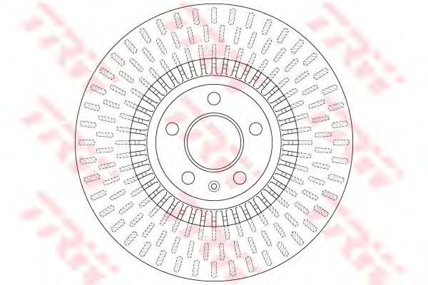 Купить TRW DF6216 Тормдиск первент 356x34 5 отв AUDI A6 2,0-3,0/TDI 11/10->/ A7 Sportback 2,8/3,0/TDI 10/10->