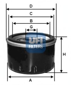 Купить запчасть UFI - 2312700 