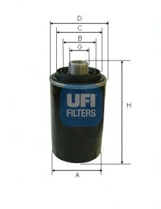 Купить запчасть UFI - 2349300 