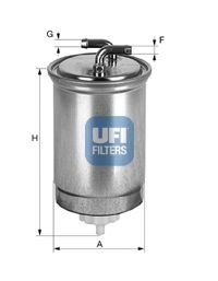 Купить запчасть UFI - 2436500 