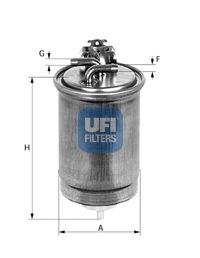 Купить запчасть UFI - 2436501 