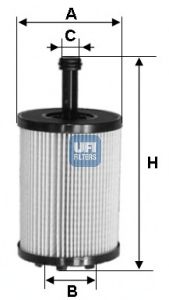 Купить запчасть UFI - 2502300 