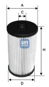 Купить запчасть UFI - 2600700 