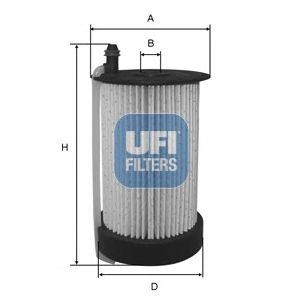 Купить запчасть UFI - 2603100 