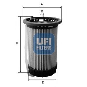 Купить запчасть UFI - 2606500 