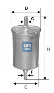 Купить запчасть UFI - 3171800 