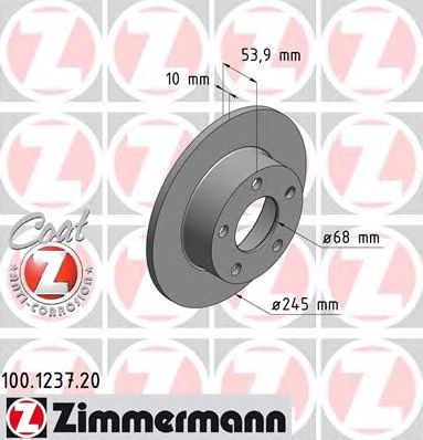 Купить запчасть ZIMMERMANN - 100123720 