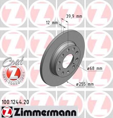 Купить запчасть ZIMMERMANN - 100124420 
