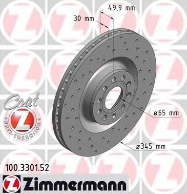 Купить запчасть ZIMMERMANN - 100330152 