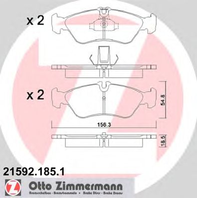Купить запчасть ZIMMERMANN - 215921851 