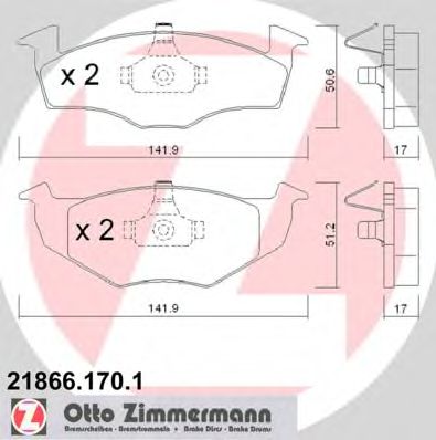 Купить запчасть ZIMMERMANN - 218661701 