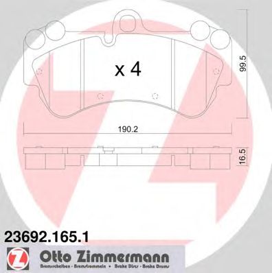Купить запчасть ZIMMERMANN - 236921651 