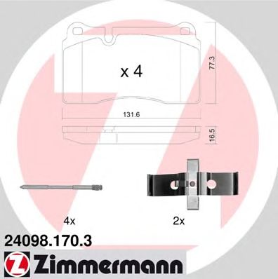 Купить запчасть ZIMMERMANN - 240981703 
