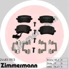 Купить запчасть ZIMMERMANN - 244831703 