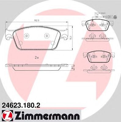 Купить запчасть ZIMMERMANN - 246231802 