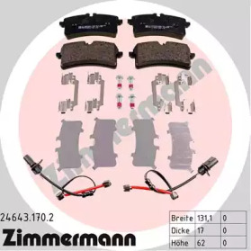 Купить запчасть ZIMMERMANN - 246431702 