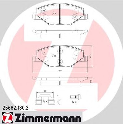 Купить запчасть ZIMMERMANN - 256821802 