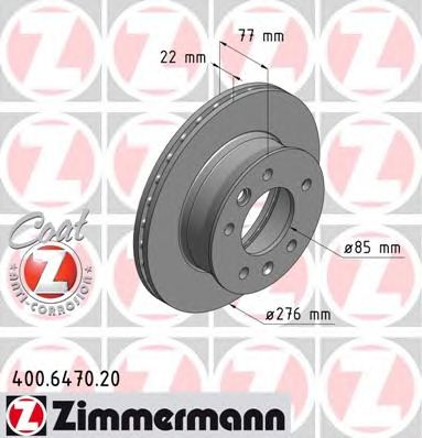 Купить запчасть ZIMMERMANN - 400647020 