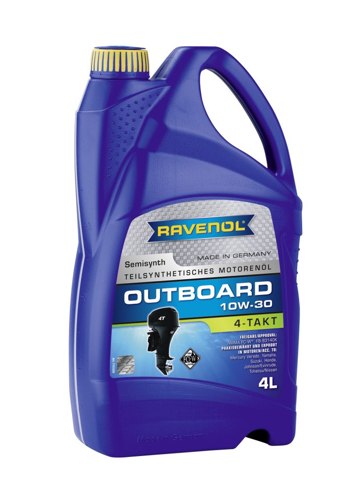 Купить Ravenol 4014835729094 Outboardoel 4T, 4л