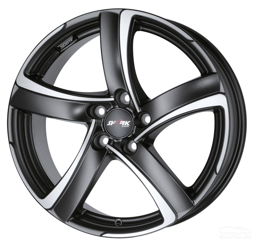 Купить Alutec WHS031008 Shark 16/7 ET38 Racing black front polished