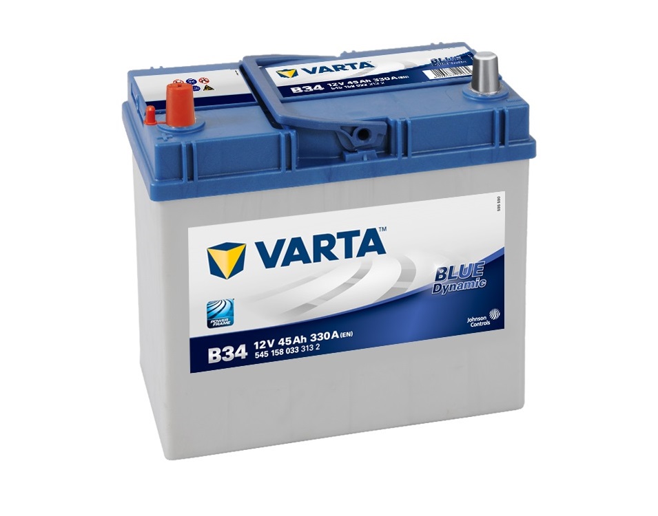 Купить VARTA 5451580333132 Аккумулятор автомобильный Varta 5451580333132 45 Ач