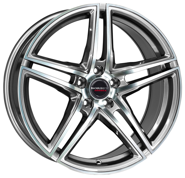 Купить Borbet WHS097755 XRT 17/8 ET45 Graphite polished
