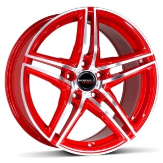 Купить Borbet WHS112471 XRT 18/8 ET30 Red front polished
