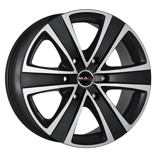 Купить Mak WHS058080 Fuoco 6 17/7,5 ET30 Black mirror
