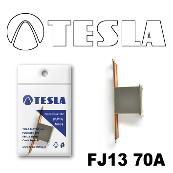 Купить Tesla FJ1370A Предохранитель картриджного типа FJ13 70А