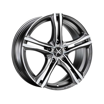 Купить Oz WHS104877 X5B 16/7 ET45 Matt graphite diamond cut