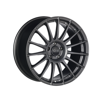 Купить Oz WHS063192 Superturismo LM 19/8,5 ET45 Matt graphite + silver lettering