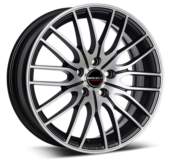 Купить Borbet WHS062247 CW4/5 18/8 ET40 Schwarz poliert matt