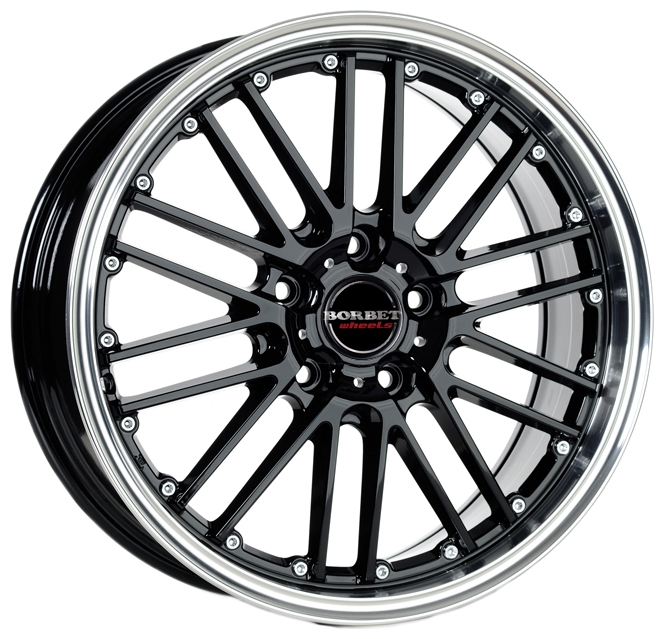 Купить Borbet WHS111339 CW2/5 17/7 ET35 Schwarz poliert